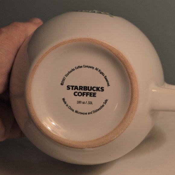 Starbucks 2007 Like New 18oz Coffee Tea Mug Classic logo - Picture 5 of 6